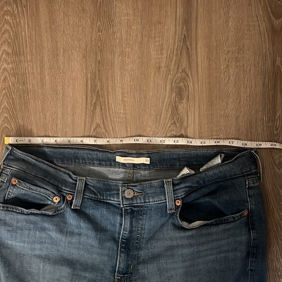 Levi's Boyfriend Jeans Women's Size 33 Blue Distressed Casual Denim 27 i… - Picture 8 of 8